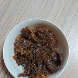 作り置き牛丼の具